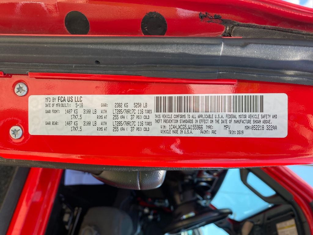 2018 Jeep Wrangler Rubicon 4x4