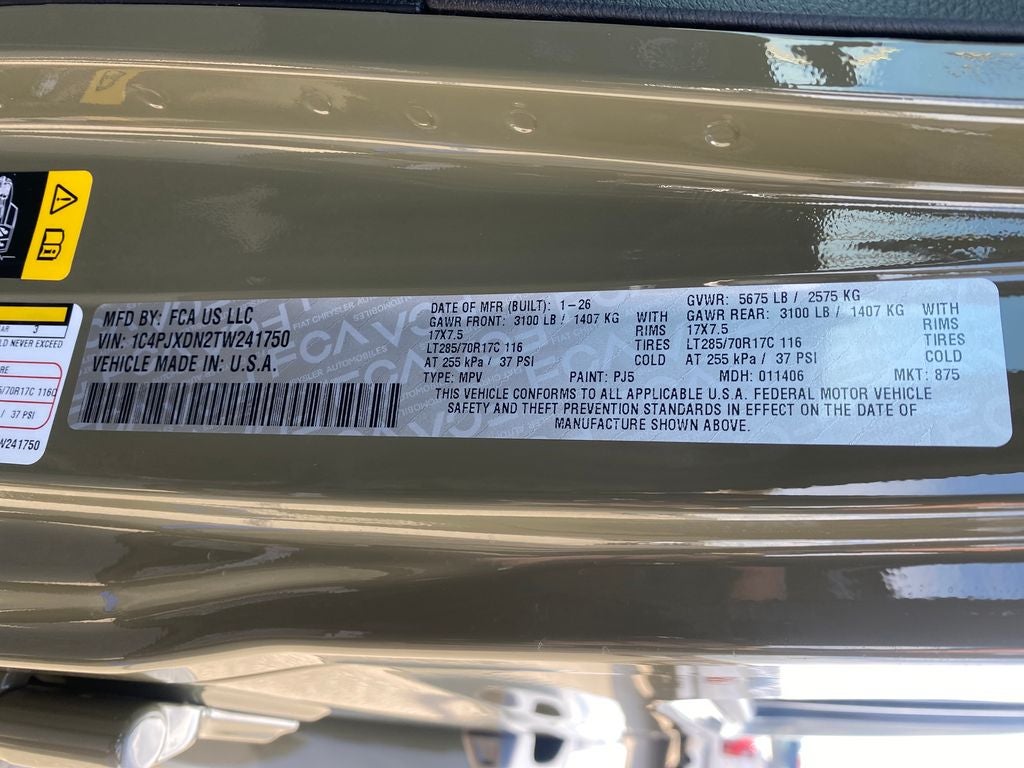 2026 Jeep Wrangler WRANGLER 4-DOOR WILLYS '41