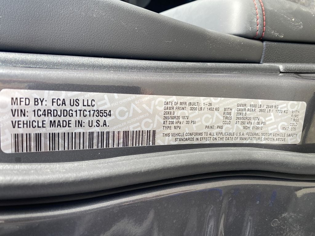 2026 Dodge Durango DURANGO GT PLUS AWD