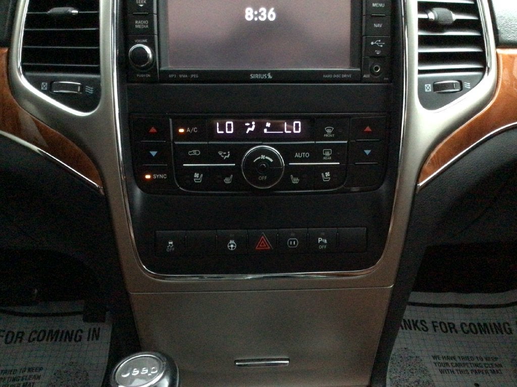 2012 Jeep Grand Cherokee Overland