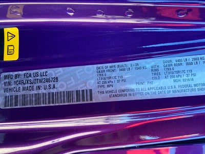 2026 Jeep Wrangler WRANGLER 4-DOOR MOAB 392