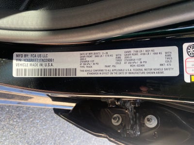 2026 RAM Ram 1500 RAM 1500 BIG HORN CREW CAB 4X4 5'7' BOX