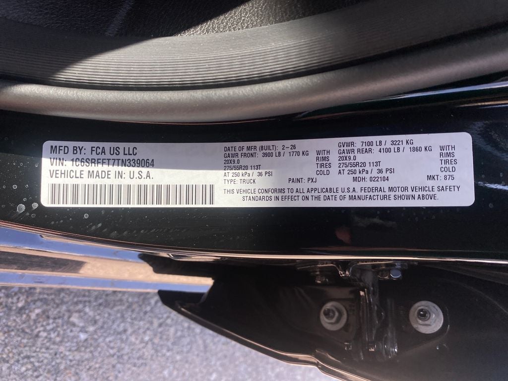 2026 RAM Ram 1500 RAM 1500 BIG HORN CREW CAB 4X4 5'7' BOX