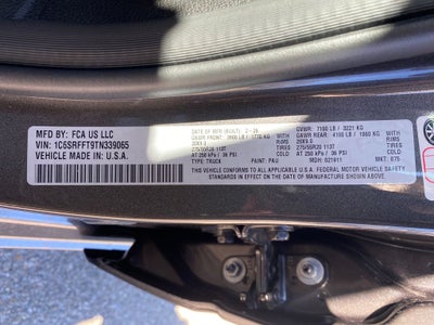 2026 RAM Ram 1500 RAM 1500 BIG HORN CREW CAB 4X4 5'7' BOX