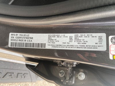 2026 RAM Ram 1500 RAM 1500 EXPRESS CREW CAB 4X4 5'7' BOX