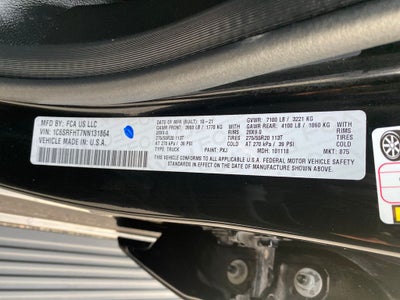 2022 RAM 1500 Limited Crew Cab 4x4 5'7' Box