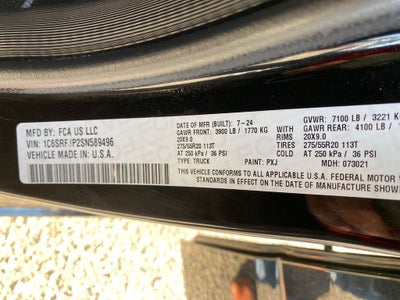 2025 RAM 1500 Laramie Crew Cab 4x4 5'7' Box