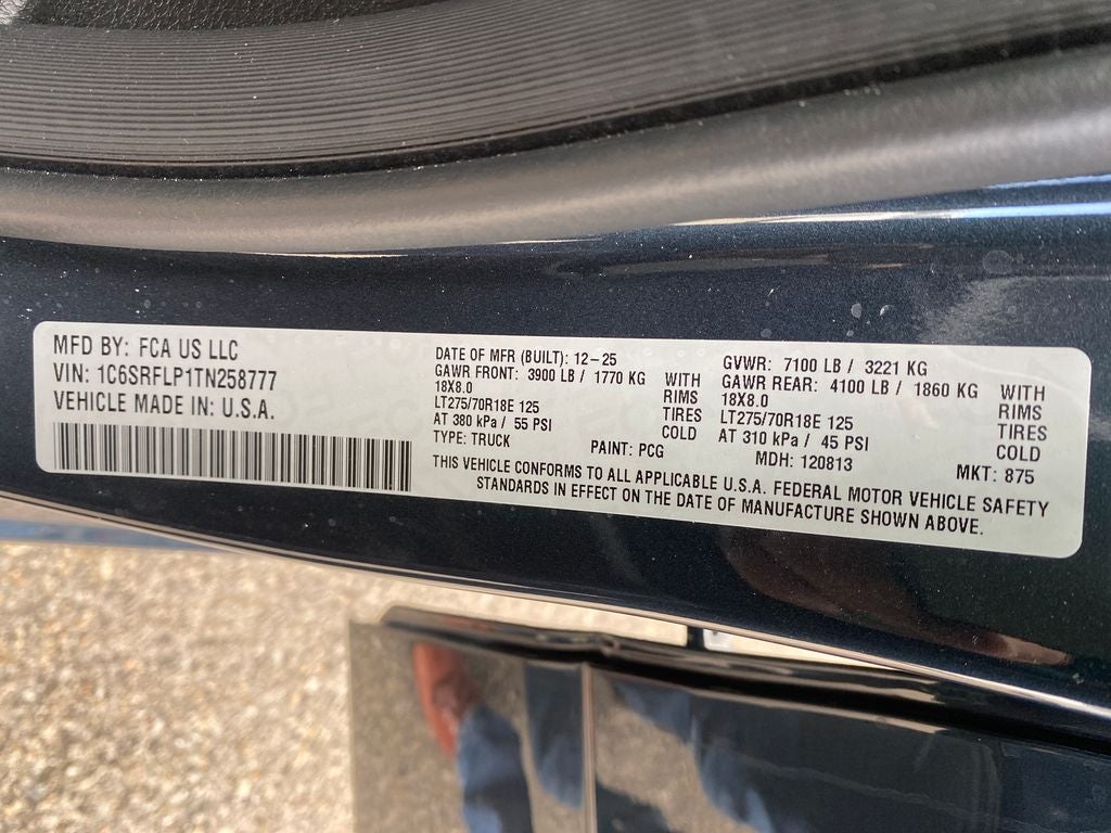 2026 RAM Ram 1500 RAM 1500 REBEL CREW CAB 4X4 5'7' BOX