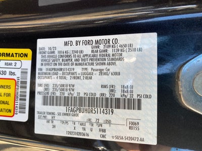 2024 Ford Mustang EcoBoost Premium Convertible