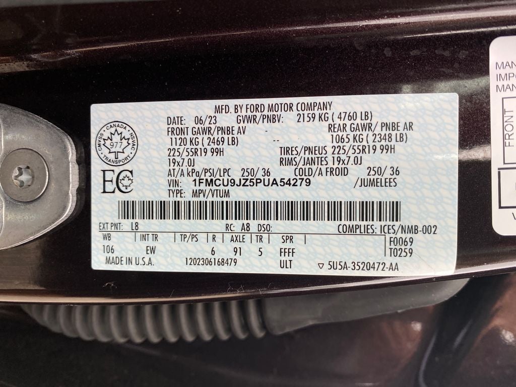 2023 Ford Escape Platinum