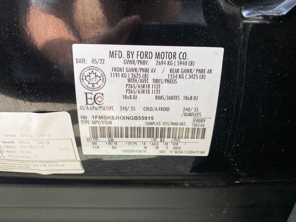 2022 Ford Explorer Timberline