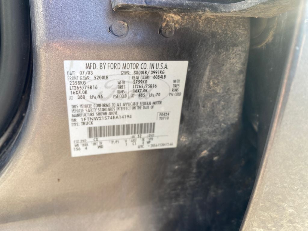 2004 Ford F-250SD XL