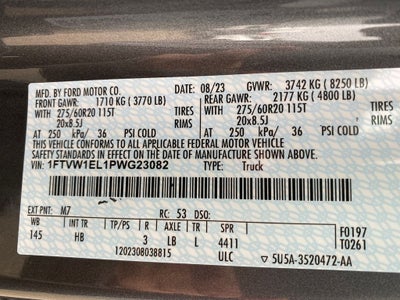 2023 Ford F-150 Lightning LARIAT