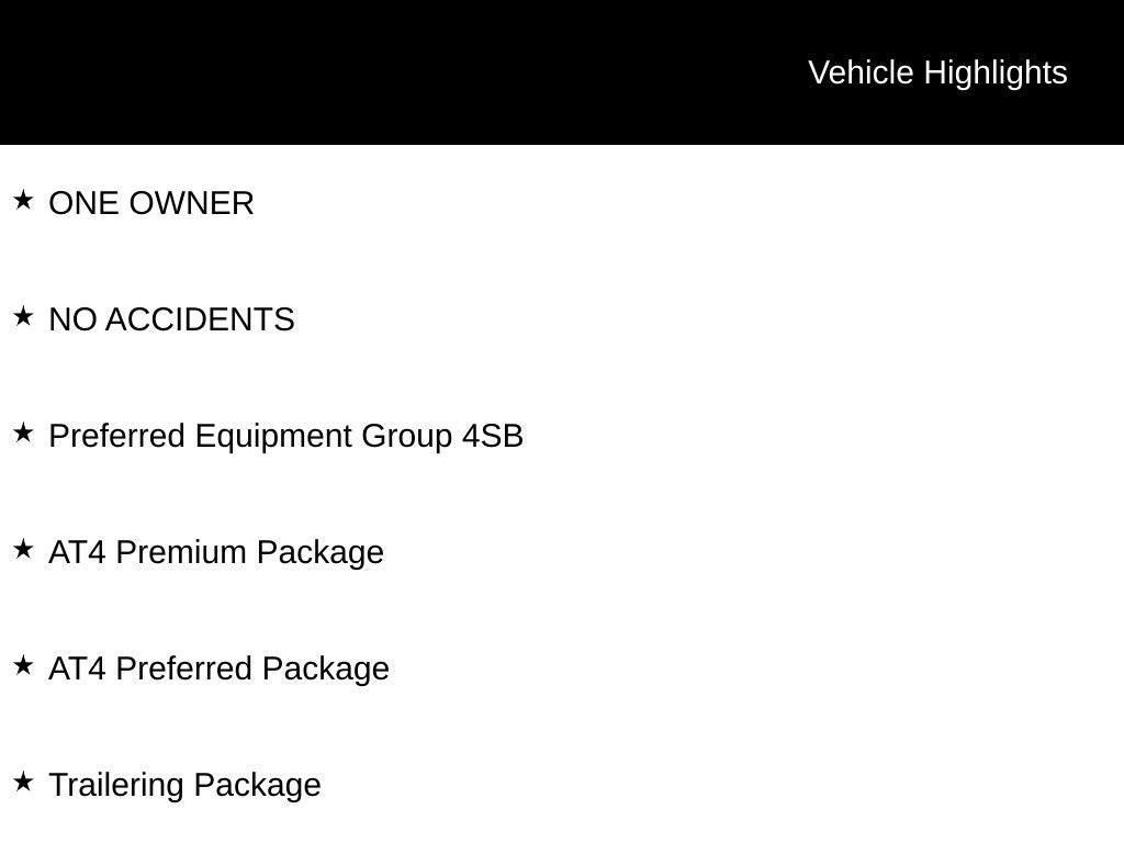 2025 GMC Sierra 1500 AT4