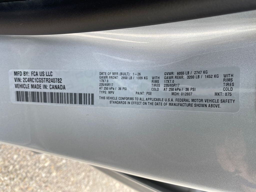 2026 Chrysler Voyager VOYAGER LX