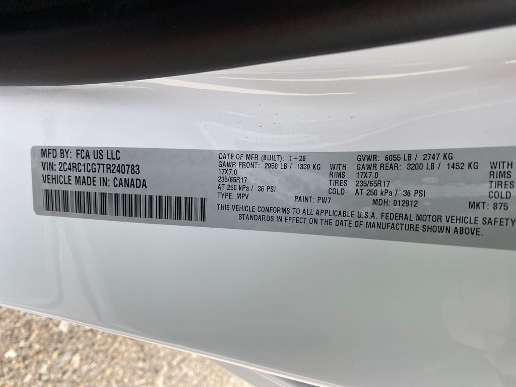 2026 Chrysler Voyager VOYAGER LX