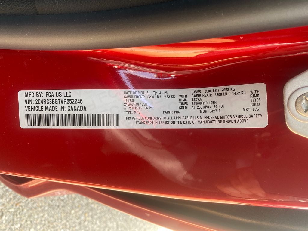 2027 Chrysler Pacifica PACIFICA SELECT AWD