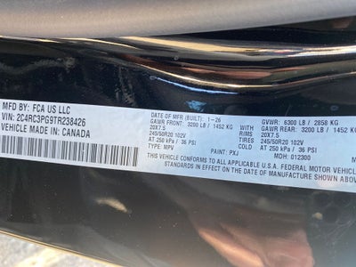 2026 Chrysler Pacifica PACIFICA PINNACLE AWD