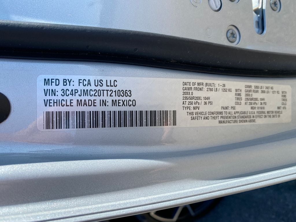 2026 Jeep Cherokee CHEROKEE OVERLAND 4X4