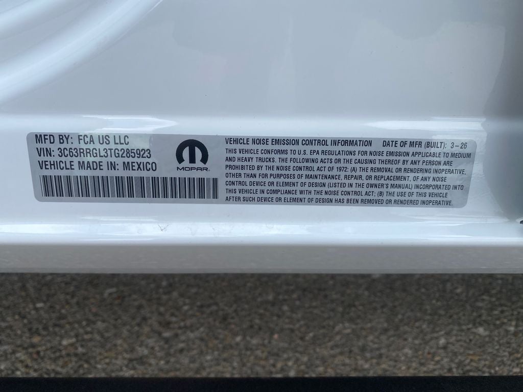 2026 RAM Ram 3500 RAM 3500 TRADESMAN CREW CAB 4X4 8' BOX