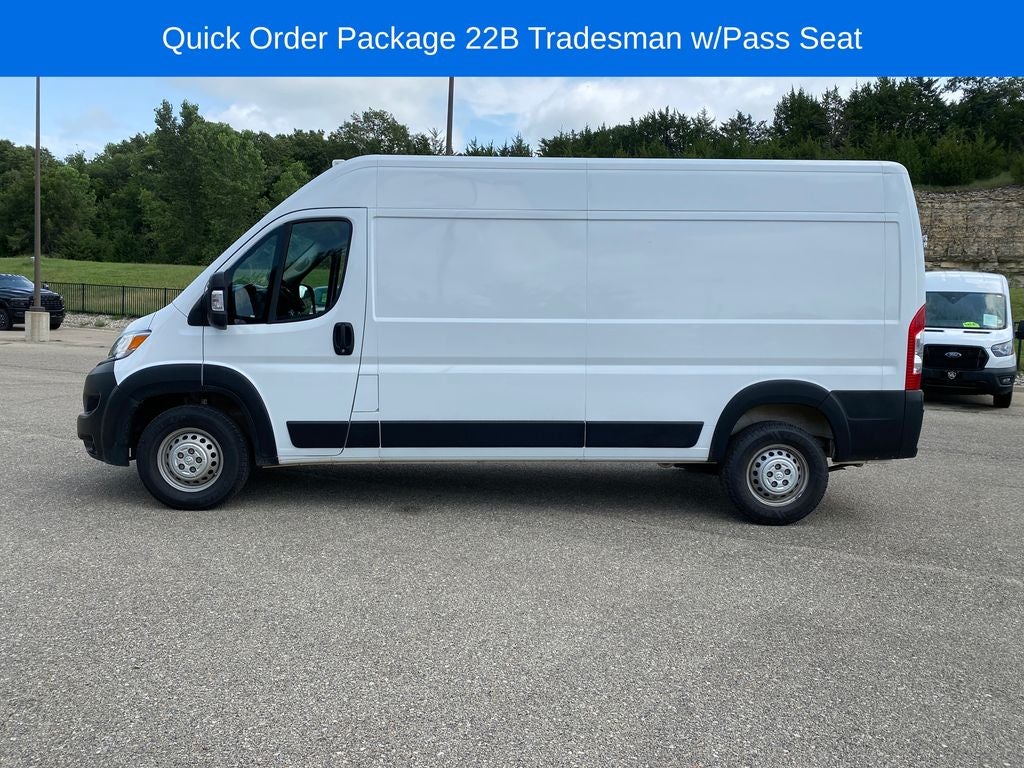 2025 RAM ProMaster 2500 Cargo Van Tradesman High Roof 159' WB w/Pass Seat