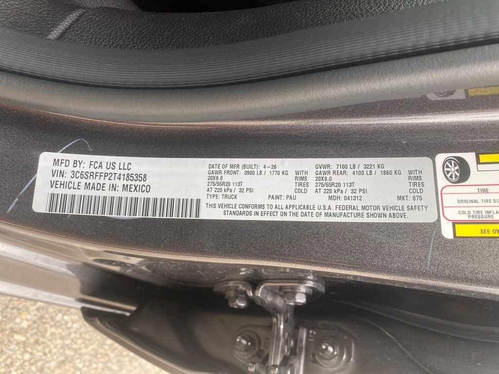 2026 RAM Ram 1500 RAM 1500 BIG HORN CREW CAB 4X4 5'7' BOX