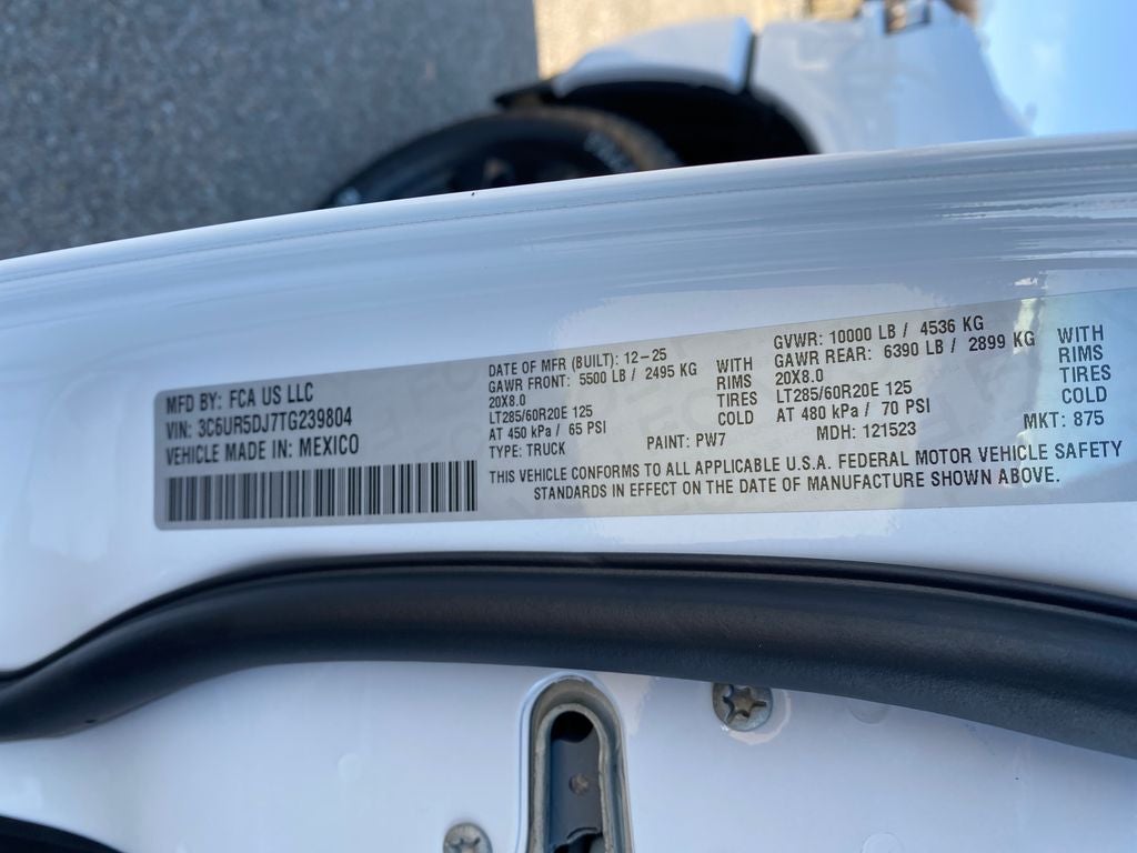 2026 RAM Ram 2500 RAM 2500 BIG HORN CREW CAB 4X4 6'4' BOX