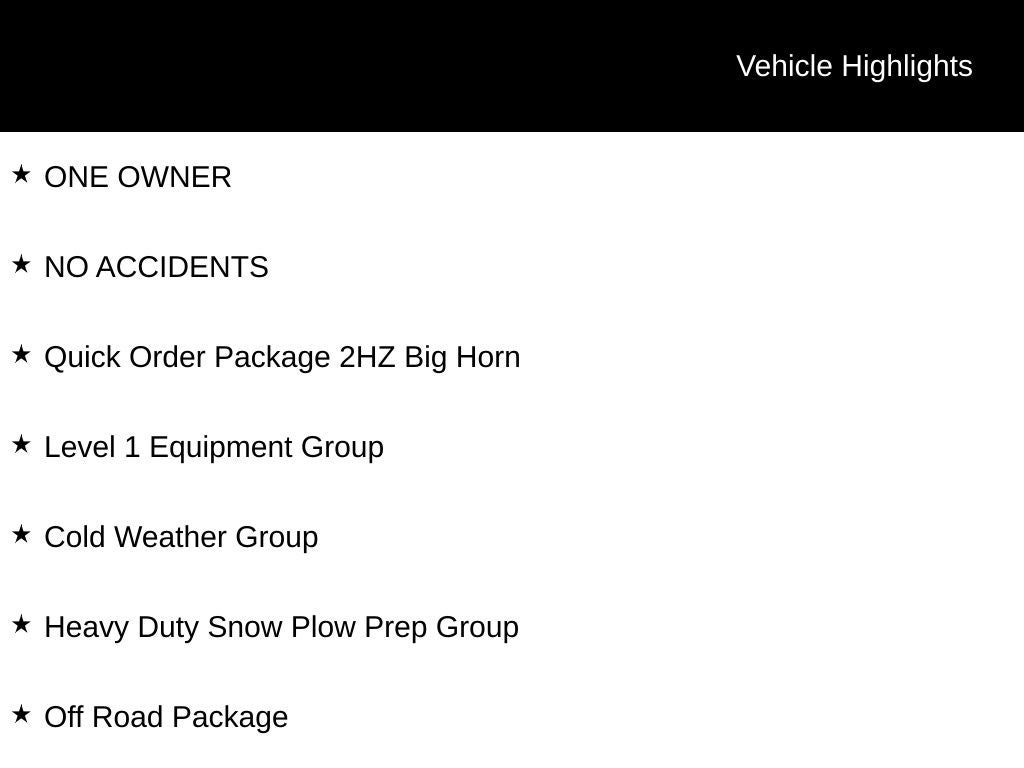 2024 RAM 2500 Big Horn Crew Cab 4x4 6'4' Box