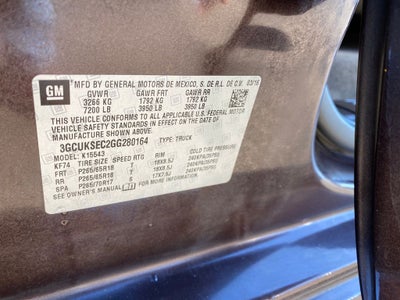 2016 Chevrolet Silverado 1500 1LZ