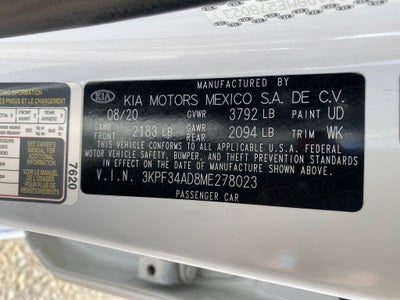 2021 Kia Forte GT-Line