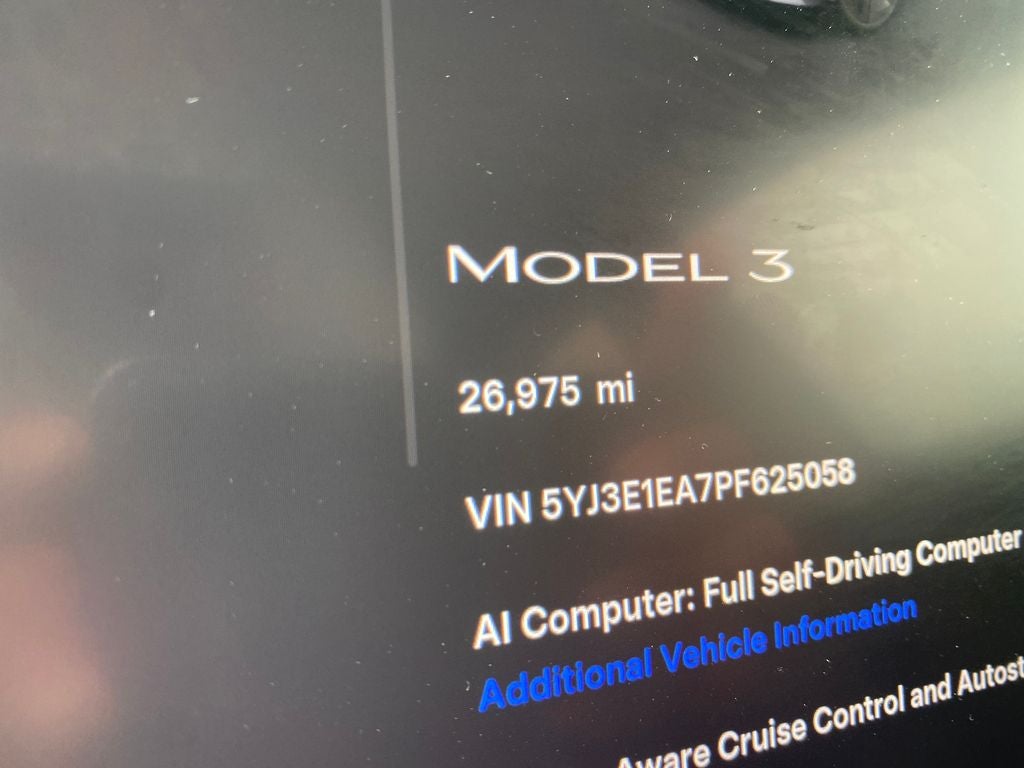 2023 Tesla Model 3 Rear-Wheel Drive