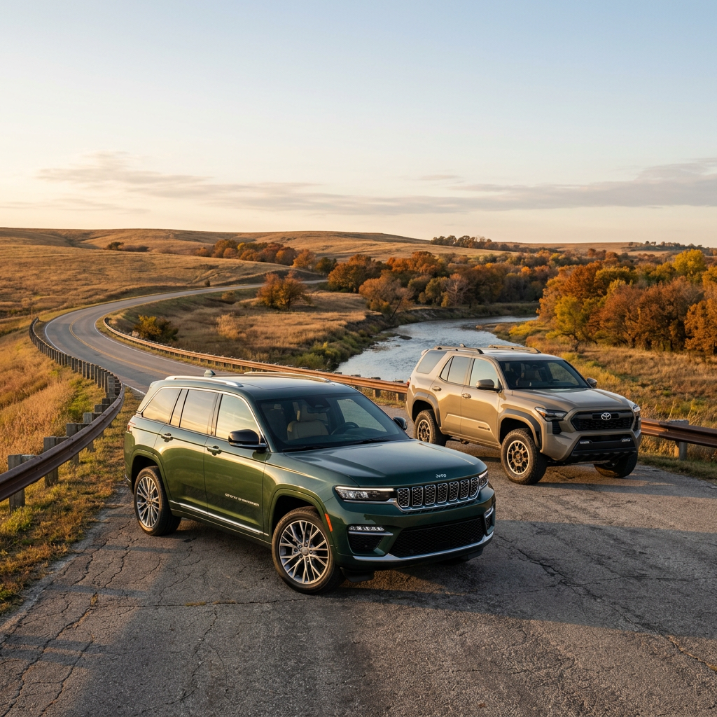 2027 Jeep Grand Cherokee vs 2025 Toyota 4Runner Comparison