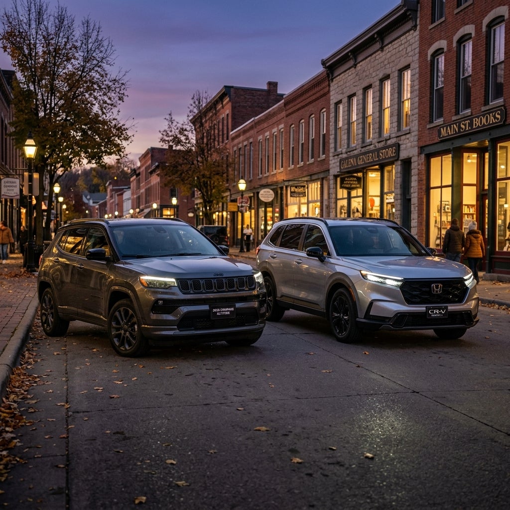 2026 Jeep Compass Latitude Altitude vs 2026 Honda CR-V