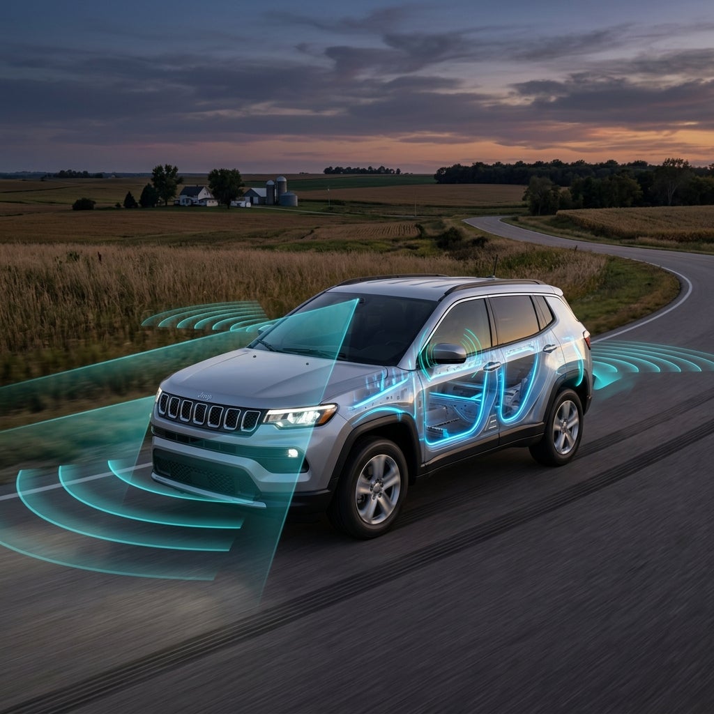 Standard and Available Safety Features on the 2021 Jeep Compass Sport: Direct Breakdown